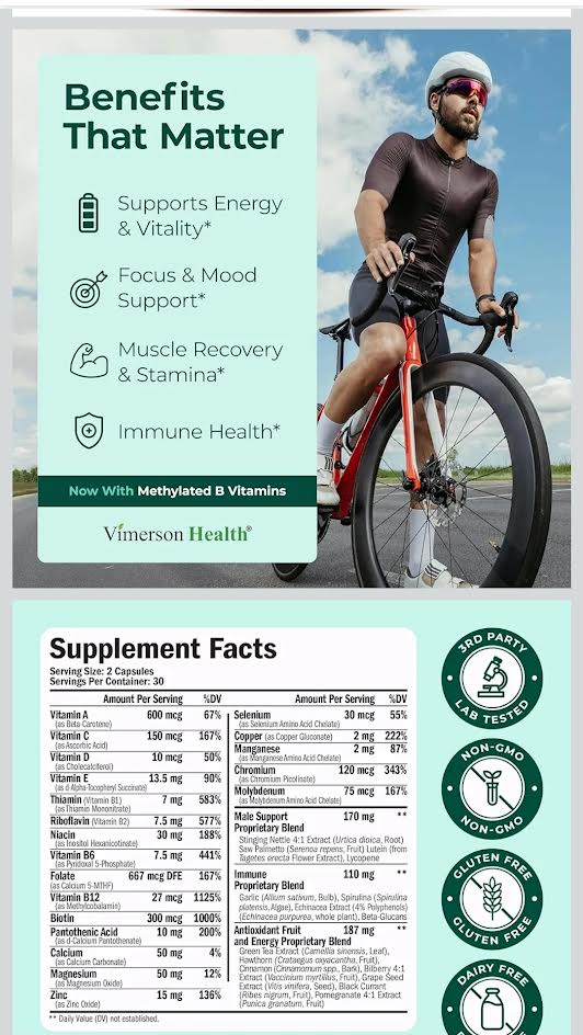 Multivitamin for men