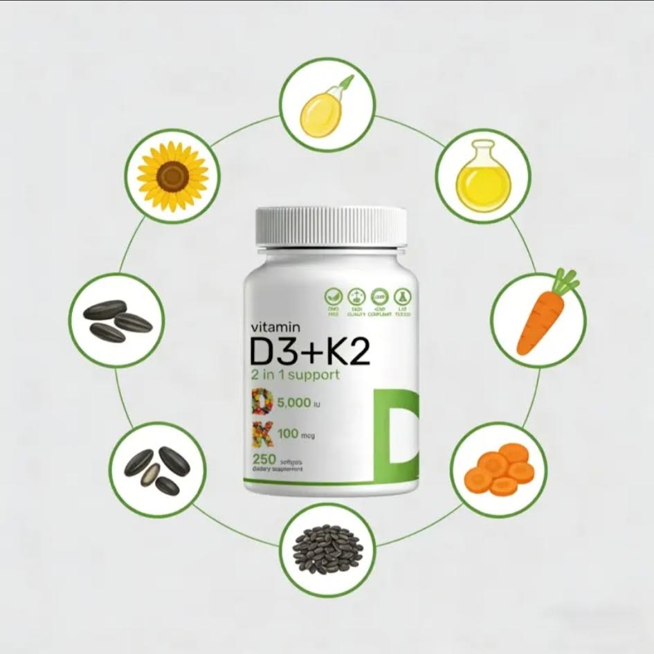 Vitamin D3+ K2